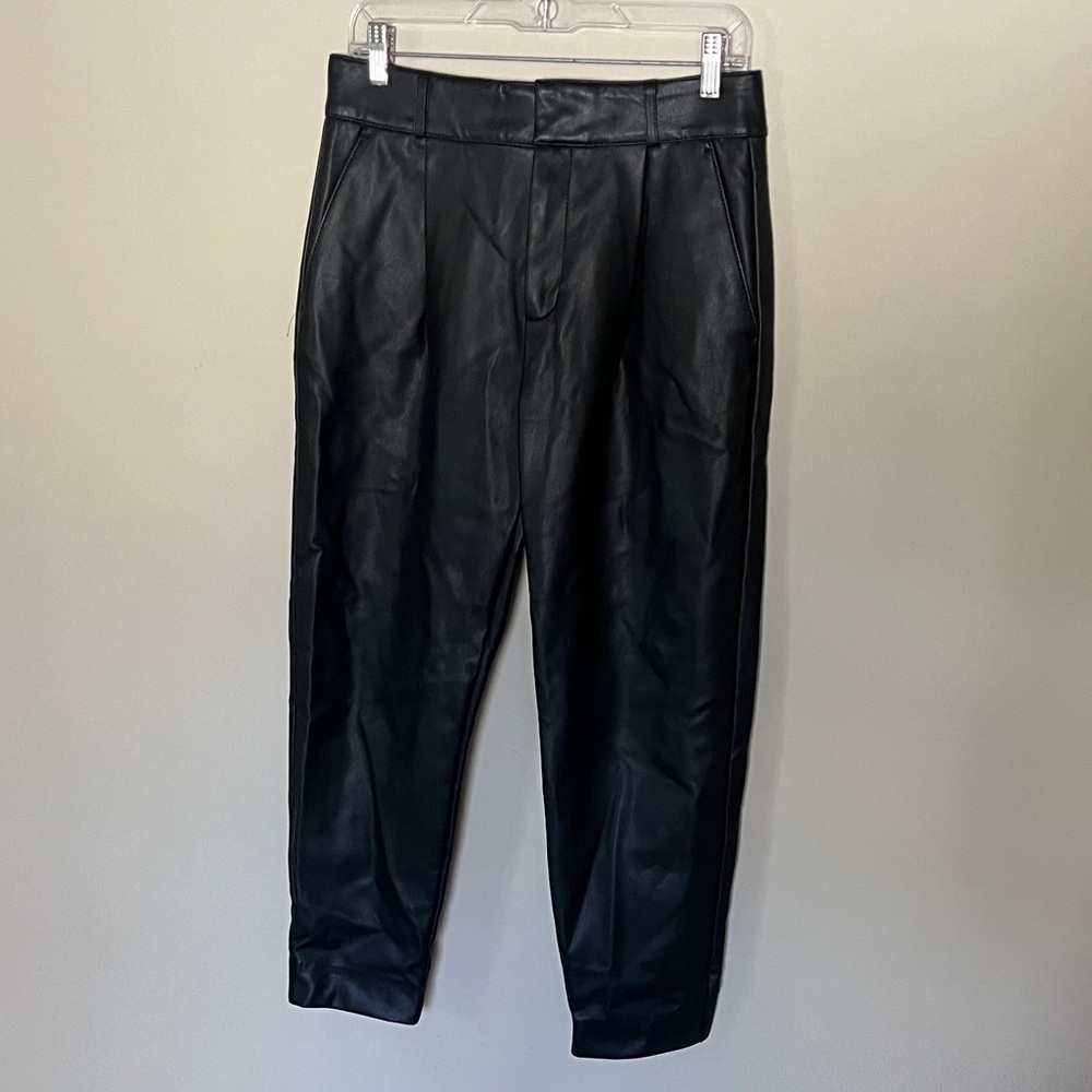 NWT Banana Republic Vegan Leather Dress Pants